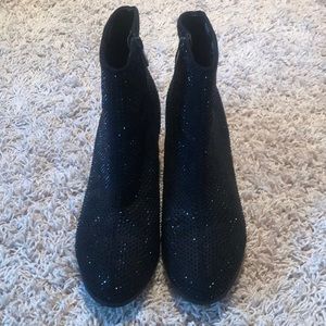 Juicy couture sparkly rhinestone boots